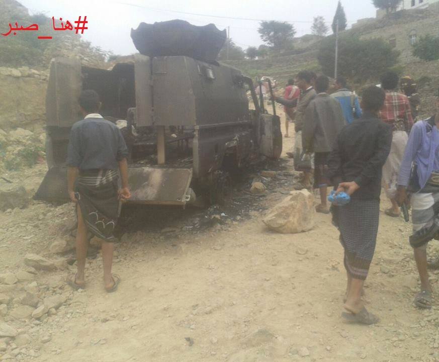 حصيلة معارك مشرعة وحدنان: 42 قتيلا حوثيا و12 أسيرا وعشرات الجرحى و9 قتلى من المقاومة 15 جريح