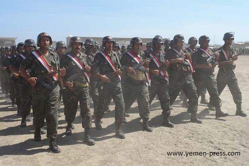 قوات من الأمن المركزي اليمني