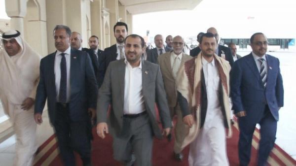 وفد الحوثيين وحزب صالح 
