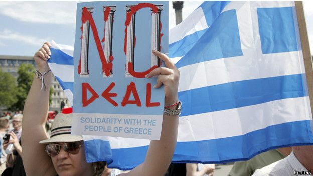 «لا» تفوز في استفتاء اليونان.. والأوروبيون يجتمعون للرد