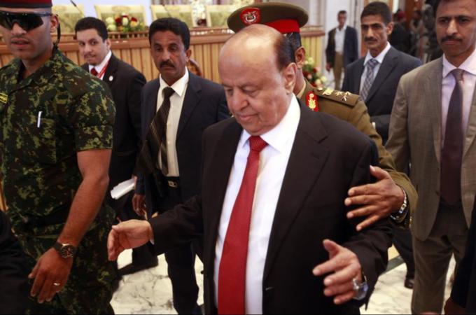 الرئيس اليمني المستقيل عبدربه منصور هادي