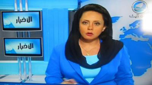 ليلى ربيع على قناة عدن لايف مساء أمس السبت في نشرة الأخبار