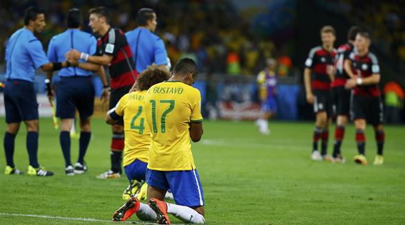  مباراة ألمانيا والبرازيل (رويترز) 