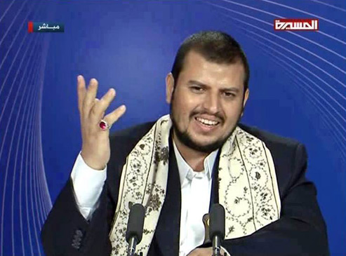 زعيم جماعة الحوثي السيد عبدالملك بدرالدين الحوثي