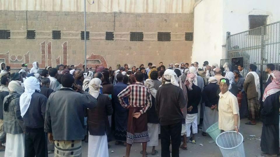 نزلاء السجن المركزي بصنعاء ينتفضون ضد الحوثيين-ارشيف