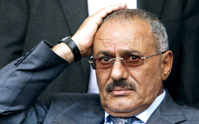 انصار صالح يروجون إلى هزيمة السعودية وتركيعها