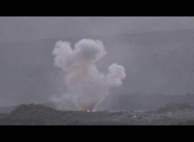 طيران التحالف يقصف موقع وتجمعات للحوثيين شمال غرب محافظة مأرب