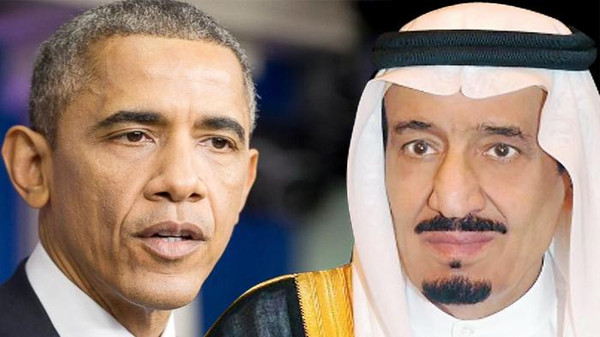 أوباما يجدد التزام الولايات المتحدة بأمن السعودية ويبحث مع الملك سلمان 