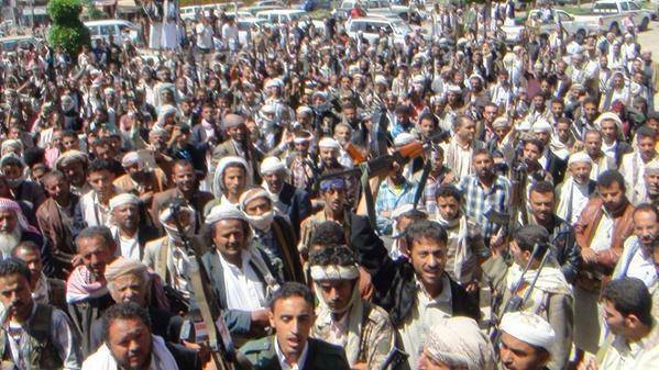 تجدد الاشتباكات المسلحة بين رجال القبائل والغزاة الحوثيون بمحافظة إب