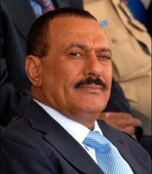 الرئيس اليمني المنتهية ولايته علي عبد الله صالح