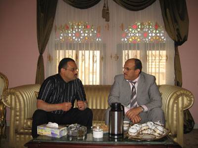 عمار محمد عبدالله صالح في زيارة سابقة لسفارة اليمن بالقاهرة (أرش