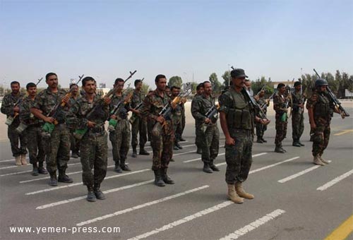 قوات من الأمن المركزي بصنعاء