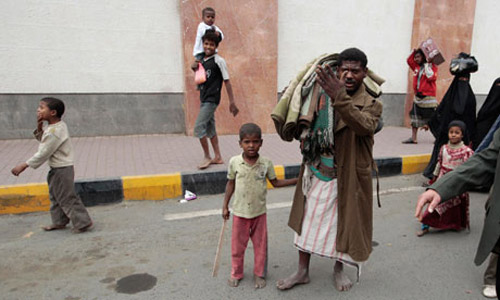وفقا للأمم المتحدة تعتبر اليمن افقر دولة عربية