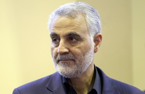 قائد فيلق القدس الإيراني قاسم سليماني 
