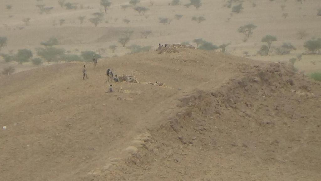 حريق كبير يلتهم مزارع المواطنين في الجوف والمقاومة تتهم الحوثيين