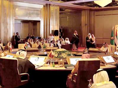 اجتماع دول الخليج طالب بسرعة إستكمال تنفيذ المبادرة الخليجية