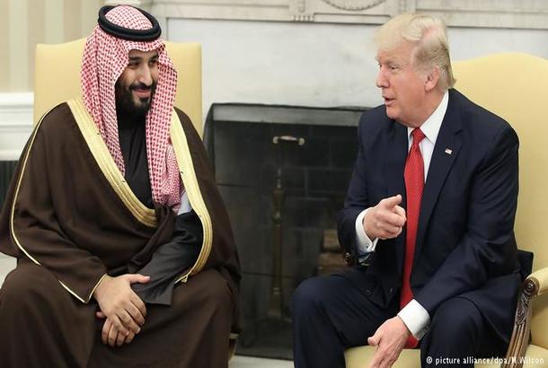 ترامب يشكو من عدم تحمل السعودية نصيبا عادلا من تكلفة دفاع أمريكا عنها