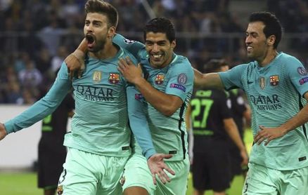 دوري أبطال أوروبا : فوز صعب لبرشلونة وسيلتك يوقف قطار السيتي  وانتصار لأرسنال وباريس سان جيرمان 