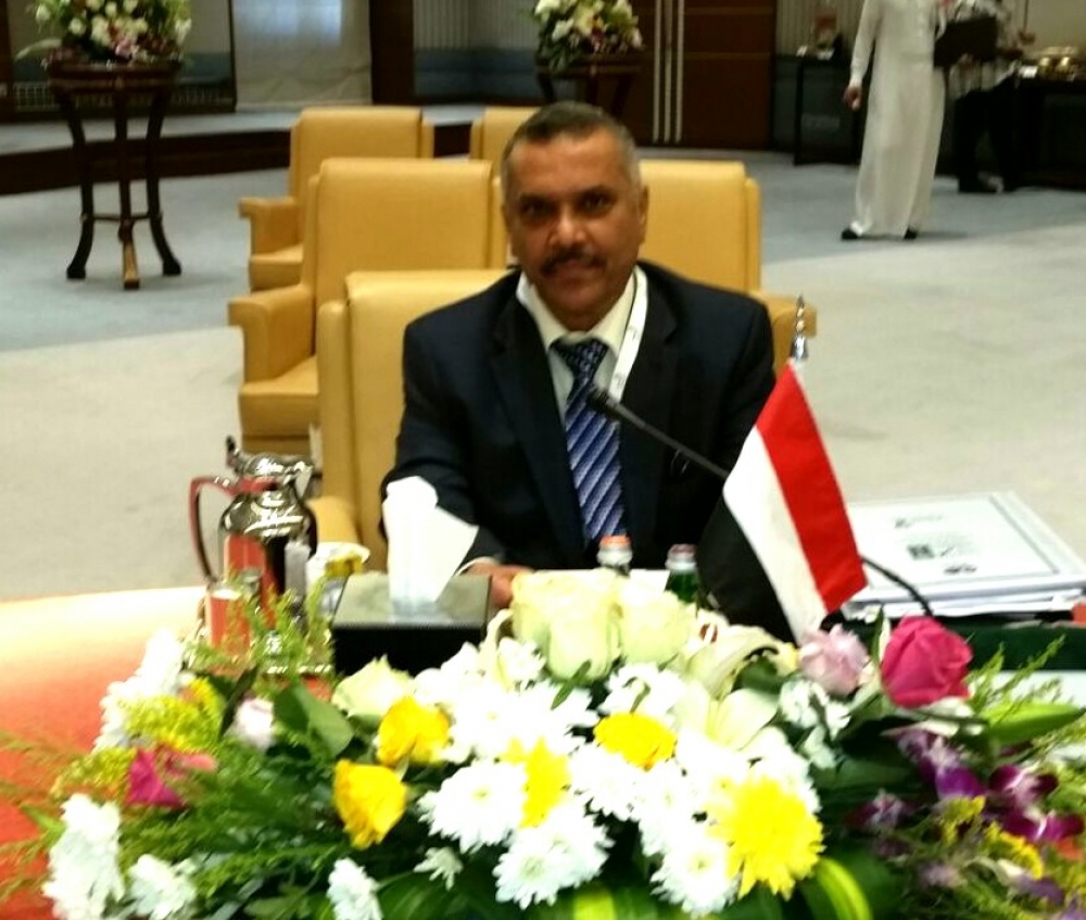 حميد شيباني الامين العام للاتحاد اليمني لكرة القدم