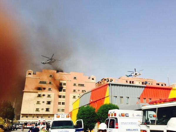 6 قتلى وعشرات الإصابات بحريق في أبراج لأرامكو السعودية