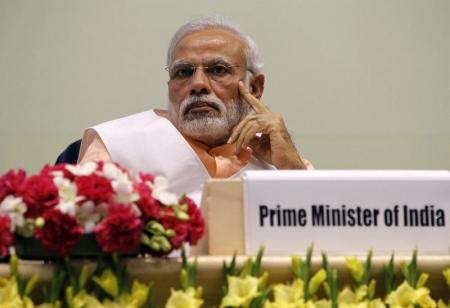 رئيس الوزراء الهندي ناريندرا مودي في نيودلهي في صورة بتاريخ 17 ف