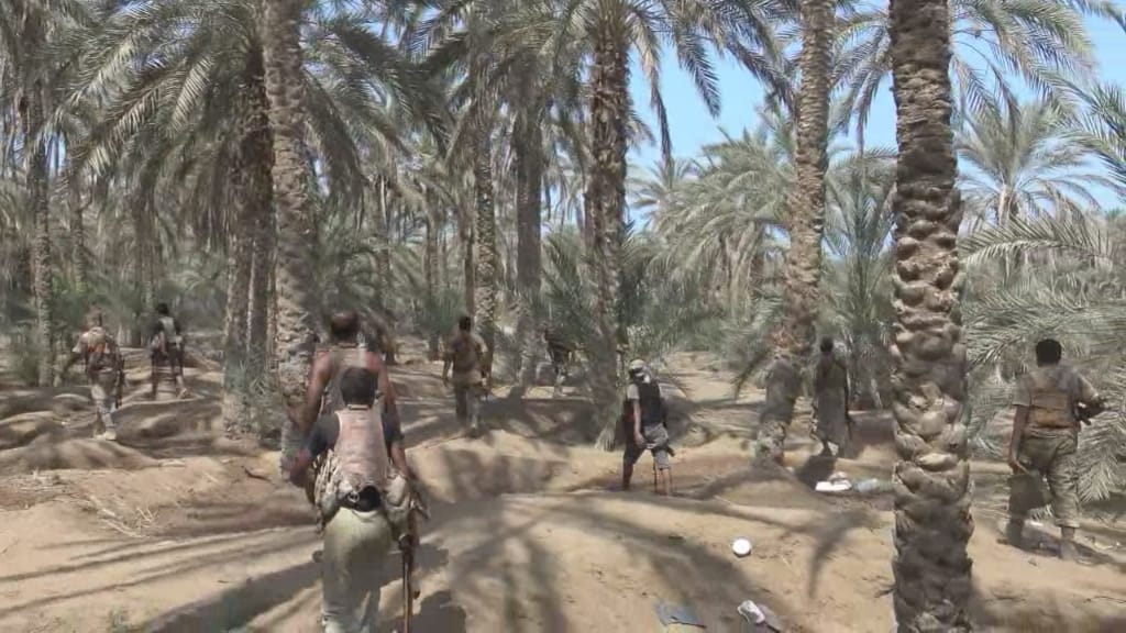 الحوثيون يهاجمون الجاح ومذبحة مروعة للمهاجمين وآلياتهم 