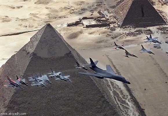 القوات الجوية المصرية الأكبر حجما في كل من أفريقيا والشرق الأوسط