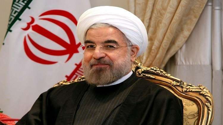 الرئيس الإيراني حسن روحاني يخاطب ولي العهد السعودي محمد بن سلمان