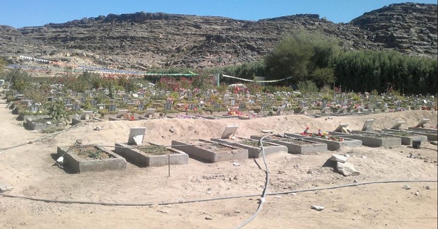 ميليشيا الحوثي تفتتح المقبرة رقم «18» بمحافظة ذمار