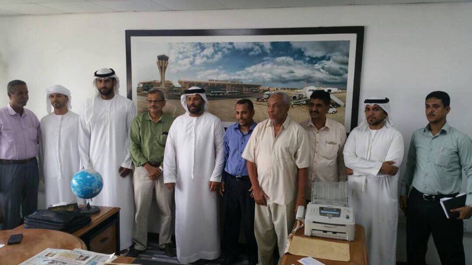 الإمارات توقع اتفاقية مع إدارة مطار عدن لإنطلاق المرحلة الثانية من إعادة التأهيل