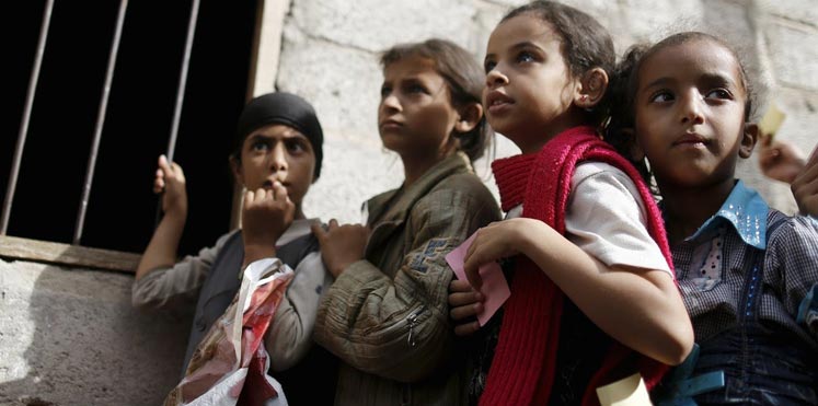 الأمم المتحدة: اليمن على بعد خطوة واحدة من المجاعة