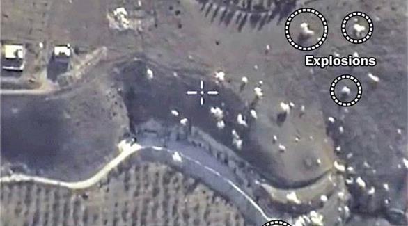 الصور.. غارات روسيا على داعش تبعد 65 كلم عن التنظيم