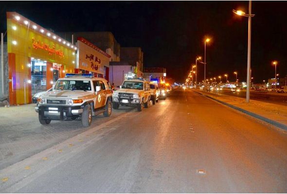 حملة أمنية في السعودية تنجح في ضبط مواطنين يمنيين مؤيدين للحوثي (صور)