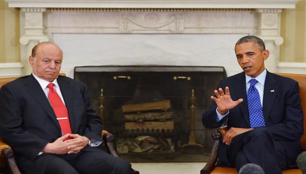 أمريكا تبلغ الرئيس هادي رفضها أي عملية برية لتحرير صنعاء من قبضة الحوثيين