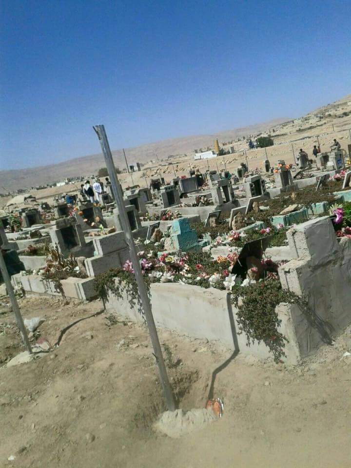 جماعة الحوثي تستحدث مزيدا من المقابر بعد تزايد أعداد قتلاها مؤخرا (صور)