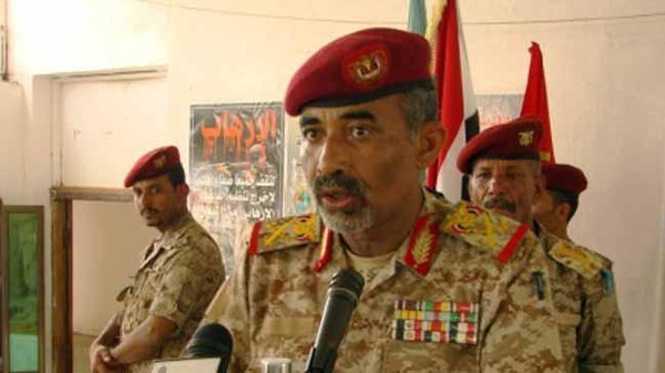 اللواء محمود الصبيحي وزير الدفاع المعتقل لدى الحوثيين