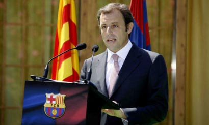 ساندرو روسيل رئيس نادي برشلونة