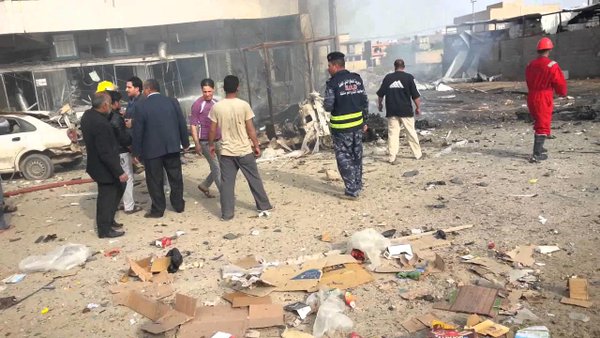 مقتل نحو 30 شخصاً في هجوم انتحاري استهدف حاجز تفتيش شمال مدينة الحلّة العراقية