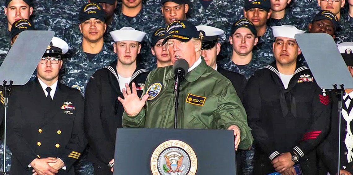 ترامب يأمر بإجراء عرض عسكري للجيش الأمريكي لاستعراض قوته
