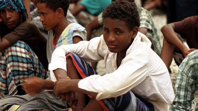مهاجرون أفارقة يثيرون الذعر في اليمن