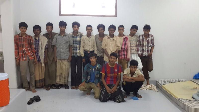 السعودية تعلن إنقاذ «22 حدثاً يمنياً» عقب محاولة تهريبهم في الحوطة