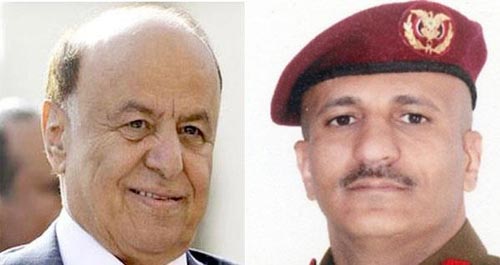 طارق صالح يتعهد بالولاء والطاعة لهادي وبالالتزام بالقرارات الرئاسية