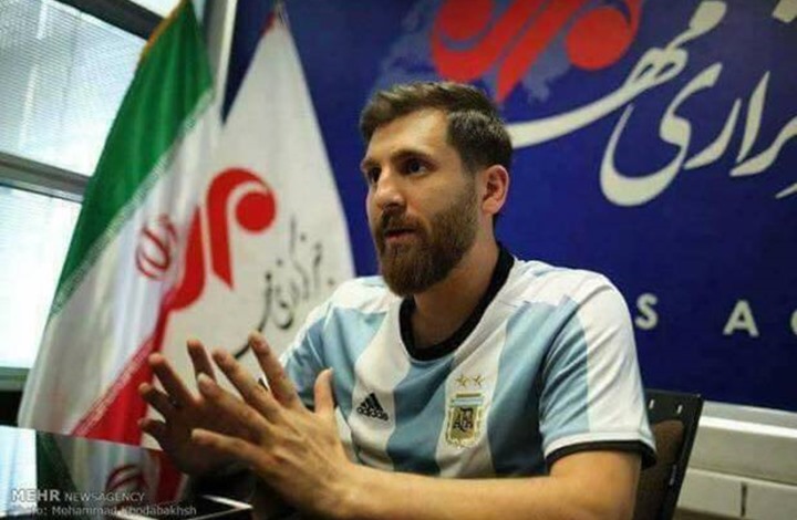 الشرطة الإيرانية تعتقل شبيه ليونيل ميسي.. ما هو السبب؟