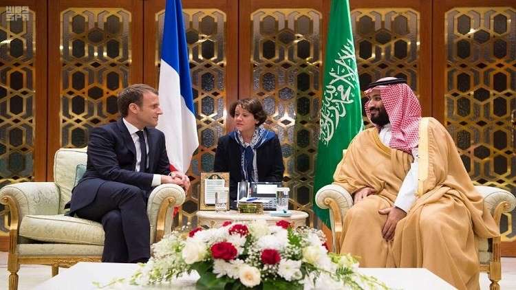 الرئيس الفرنسي يطلب مساعدة مالية من السعودية