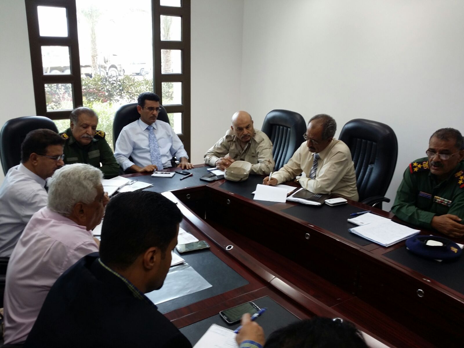 اللجنة الأمنية بإقليم عدن تناقش الوضع الأمني في محافظات الإقليم