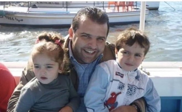 اللبناني علاء أبو الفخر وأطفاله