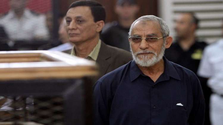 محكمة النقض المصرية تؤيد الحكم بالسجن المؤبد لمرشد الإخوان المسلمين