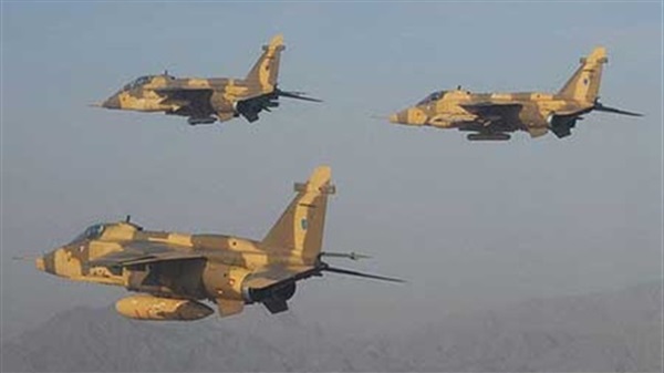 مضادات الجيش تجبر طائرات حربية على الفرار في أبين