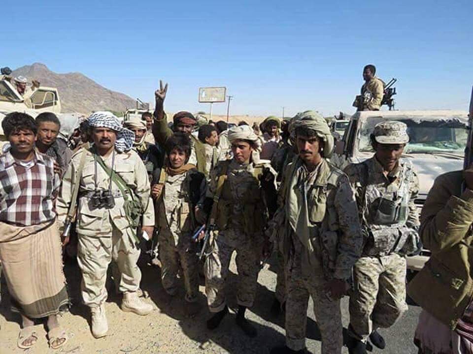 مقتل وأسر العشرات في عمليات تقديم وسيطرة للجيش الوطني على مواقع الحوثيين في بيحان بشبوة