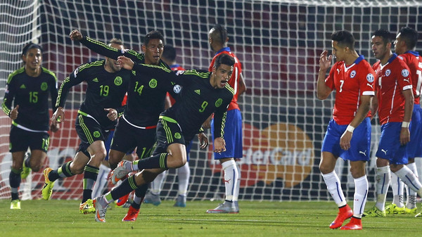 تشيلي والمكسيك..إثارة وتعادل بـ3 أهداف